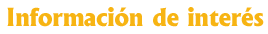 Informaci&oacute;n