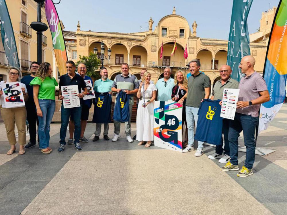 Los JDG 2025 convertirn un ao ms a Lorca en un gran escenario de deporte, convivencia y promocin de hbitos saludables